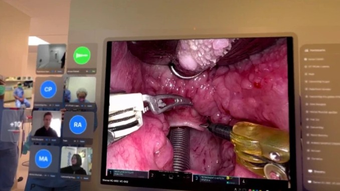 5G-enabled XR live broadcasting of transoral robotic surgery (TORS): a feasibility study of an indoor small-cell architecture